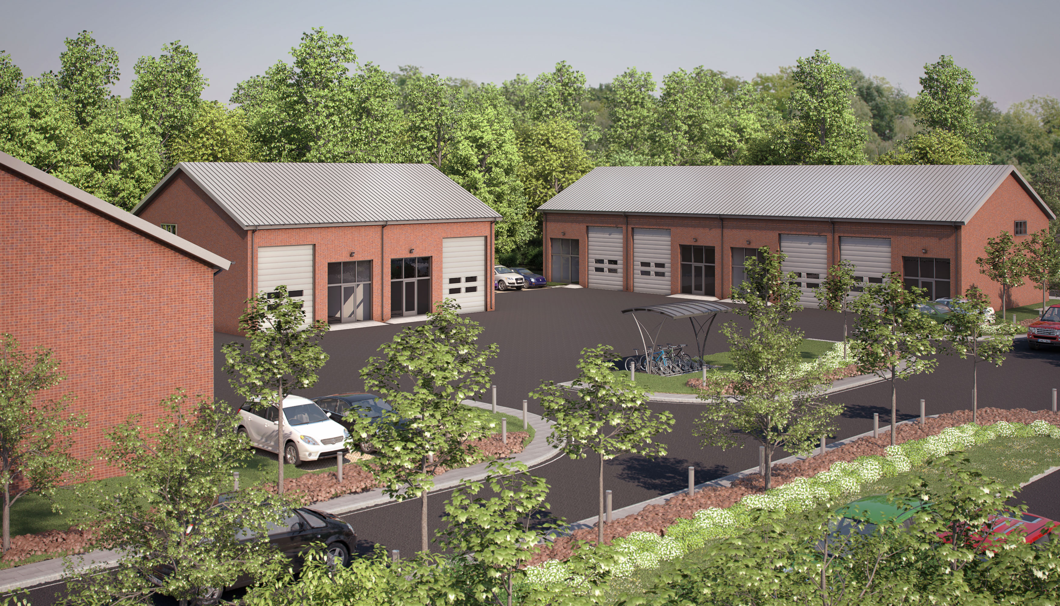 Apollo Office Park near Banbury computer generated image